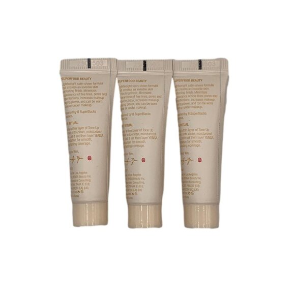 3X Yensa Tone Up Primer Essential Glow 10ml / 0.34oz Each Sealed - Picture 2 of 3